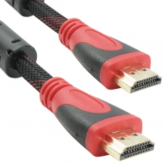 Кабел DeTech HDMI - HDMI M/М, 1.8m, С оплетка и ферит -18018