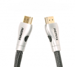 Кабел HDMI - HDMI M/М, Remax RC-038h, 3.0m, С оплетка - 18283