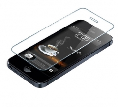Стъклен протектор No brand Tempered Glass за iPhone 5/5S, 0.3 mm, Прозрачен - 52026