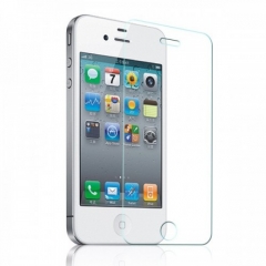 Стъклен протектор No brand Tempered Glass за iPhone 4/4S, 0.3 mm, Прозрачен - 52025
