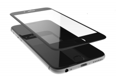 Протектор дисплей No brand за iPhone 6 Plus , Силикон, Черен - 52147