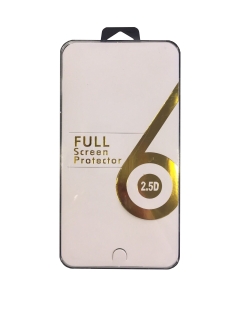 Протектор дисплей No brand за iPhone 6 Plus , Силикон, Черен - 52147