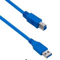 Кабел за принтер USB A - USB B, 3.0, DeTech High quality,1.5m  - 18177