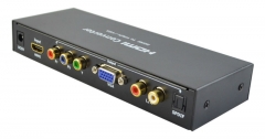 Конвертор No brand  от HDMI към VGA+YPBPR с аудио  - 18262