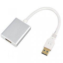 Преходник DeTech USB3.0/M към HDMI/F - 18230