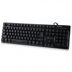 Геймърска клавиатура FanTech Pointblack K9,Без кирилизация, Черна - 6045