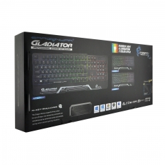 Геймърска клавиатура, Dragon War, Gladiator, GK-008, Черен – 6094