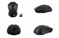 Комплект мишка и клавиатура, Безжични, FanTech WK-890, Черен - 6049